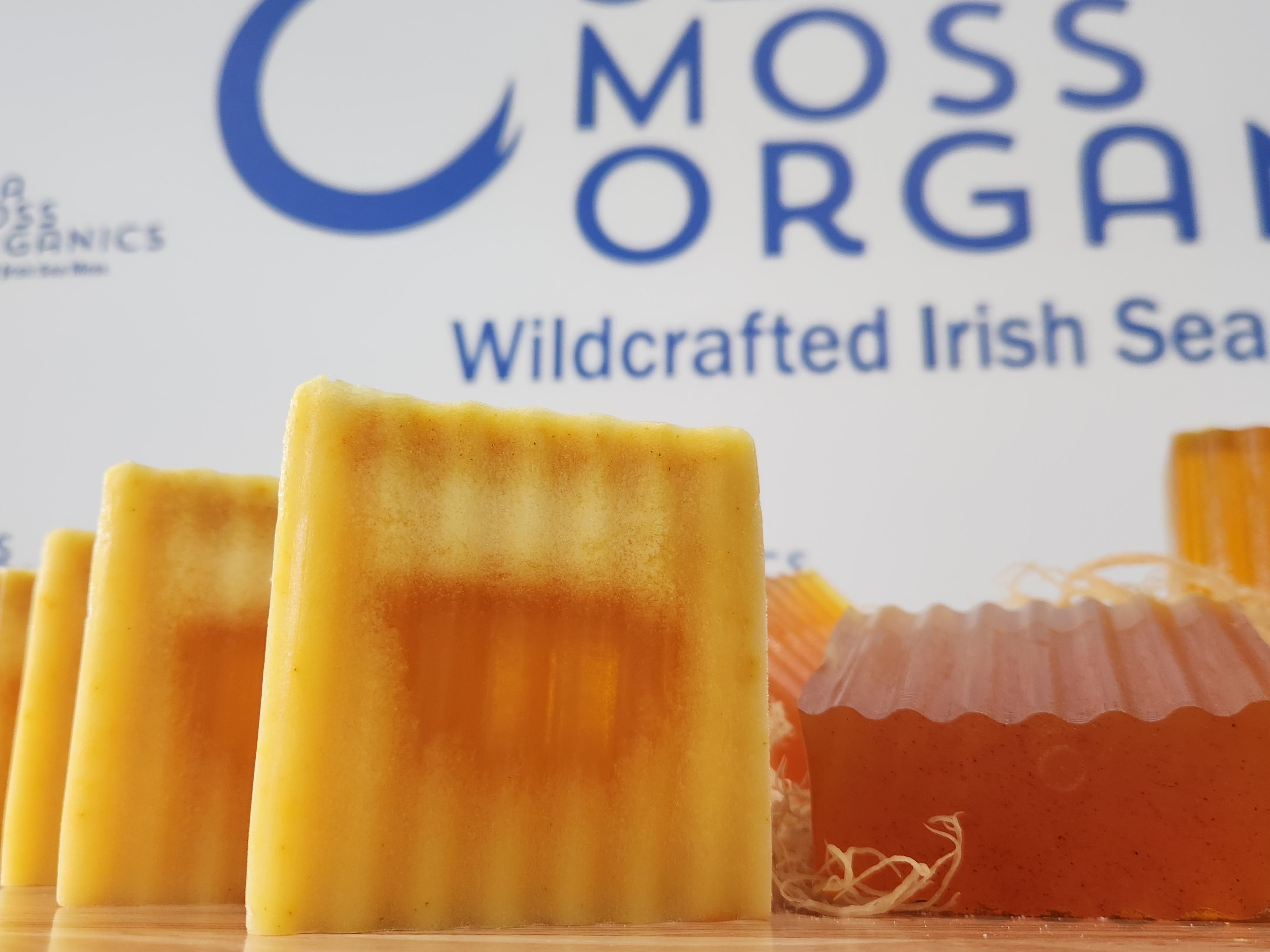 ORGANIC OLIVE OIL COCONUT TURMERIC SEA MOSS SOAP