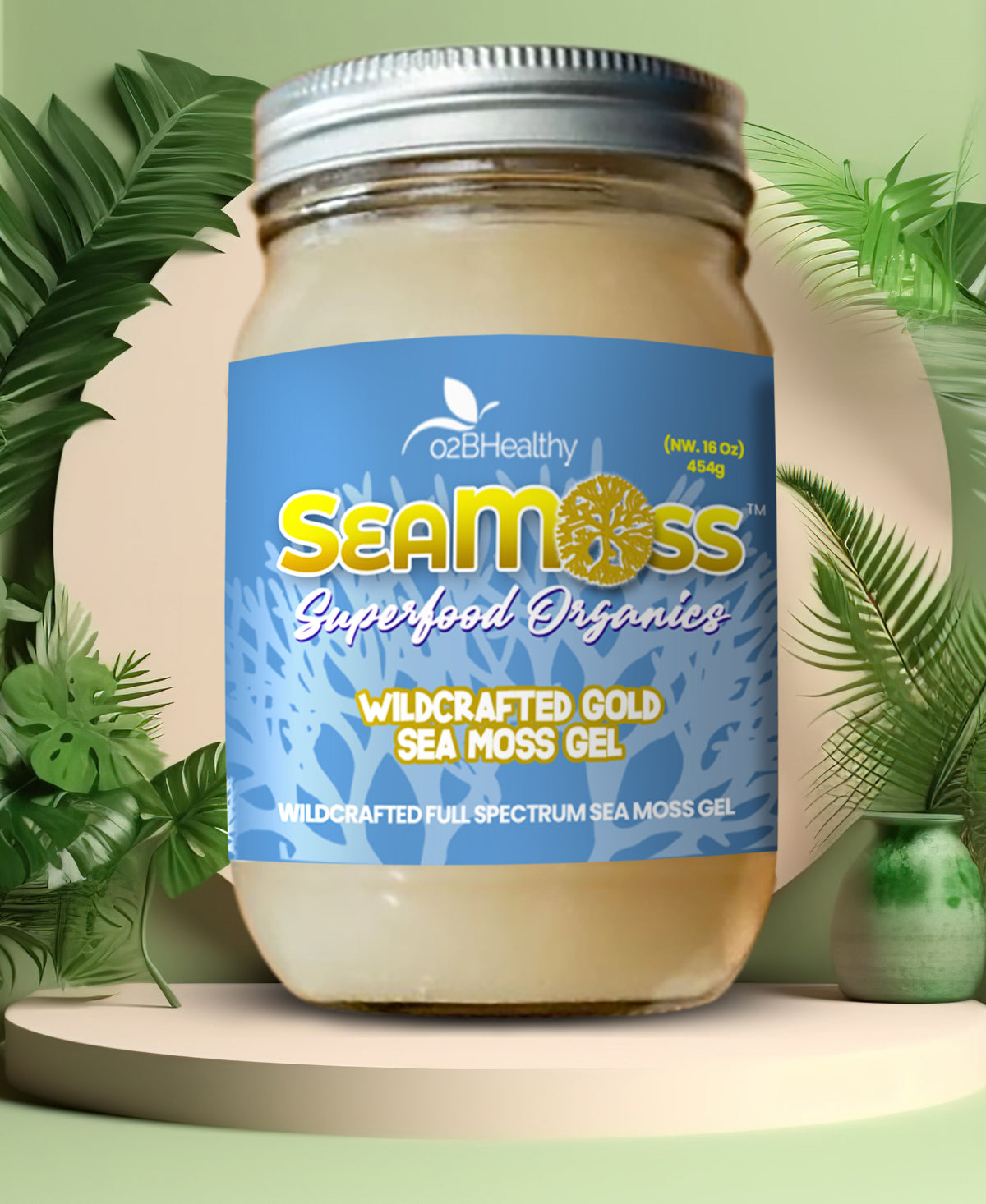 SUPER WILDCRAFTED GOLD SEA MOSS GEL