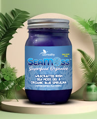 Super Blue Spirulina and Peruvian Chondrus Crispus Gel 16 oz