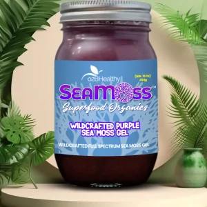 Super wildcrafted purple sea moss gel