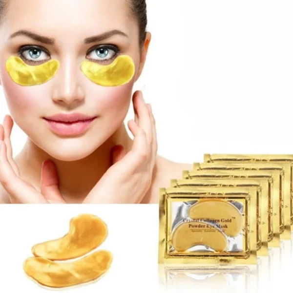 24k Gold Chondrus Crispus Collagen Under-Eye Mask 16 Pair - Image 2