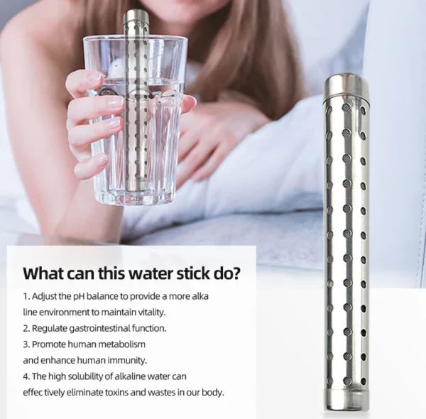 Alkaline Water Stick Stainless Steel Ionizer Portable - Image 4